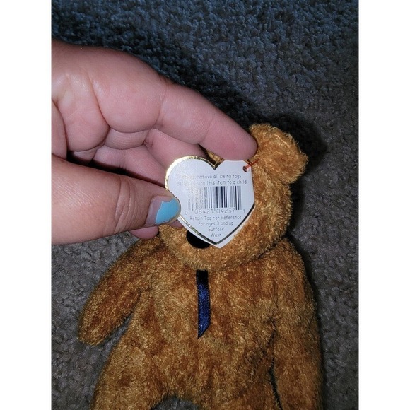 1999 RARE TY Original Beanie Baby Fuzz Plush Toy Collectible - Picture 3 of 5